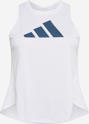 ADIDAS PERFORMANCE Sporttop in Wit: voorkant