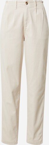 Regular Pantalon à pince American Eagle en beige : devant