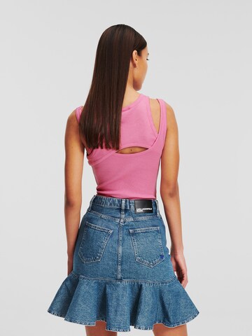 KARL LAGERFELD JEANS Top in Pink