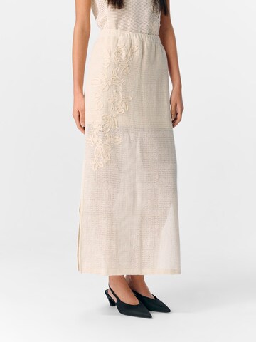 OBJECT Skirt 'OBJTammi' in Beige: front