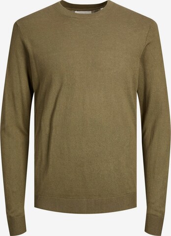 JACK & JONES Sweater in Green: front