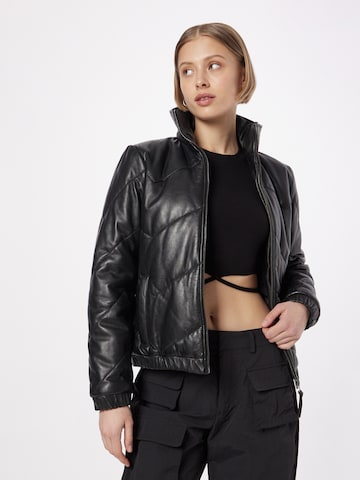 Gipsy Between-Season Jacket 'Nele' in Black: front