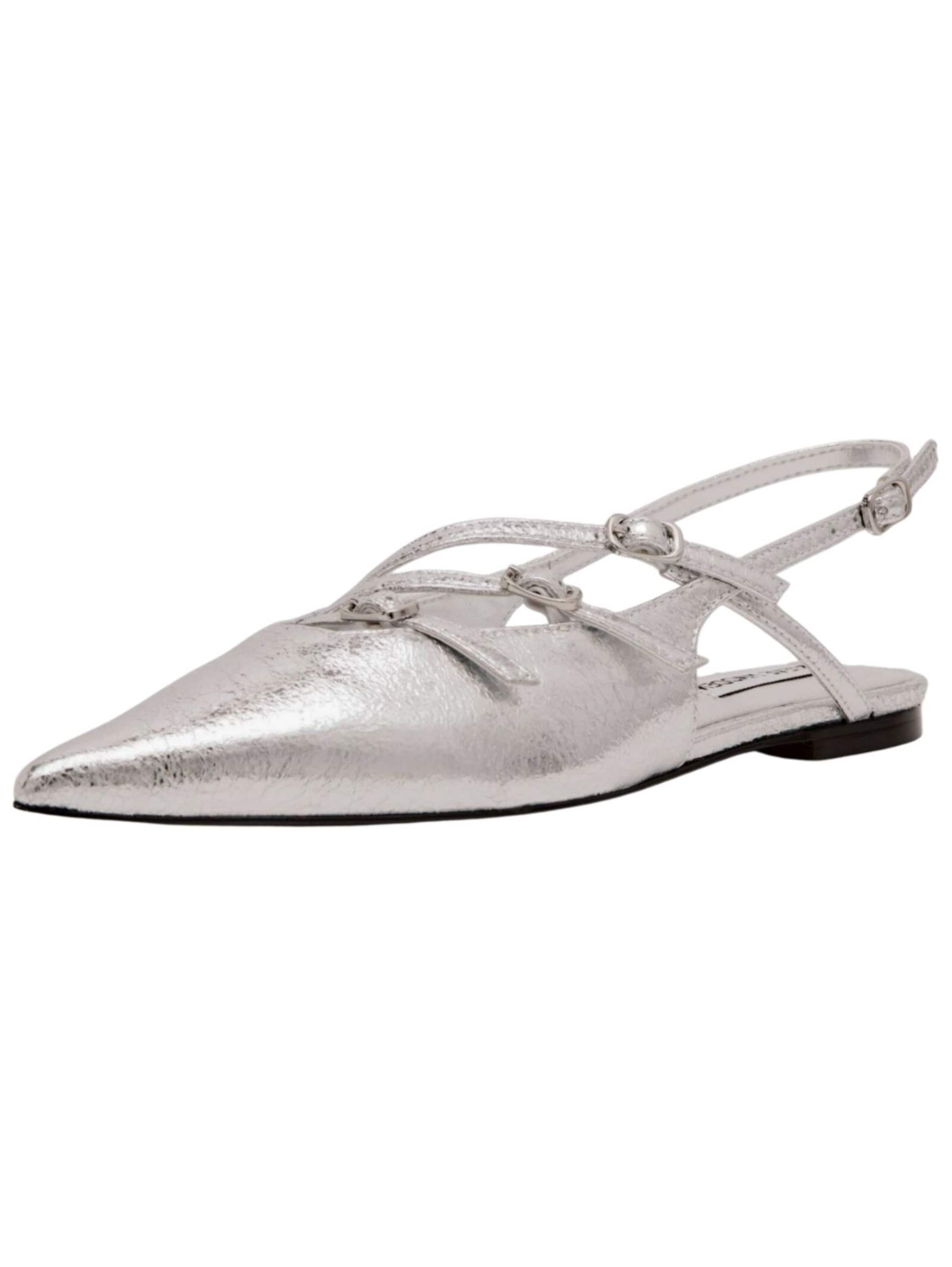 STEVE MADDEN Ballerina in Silver: front