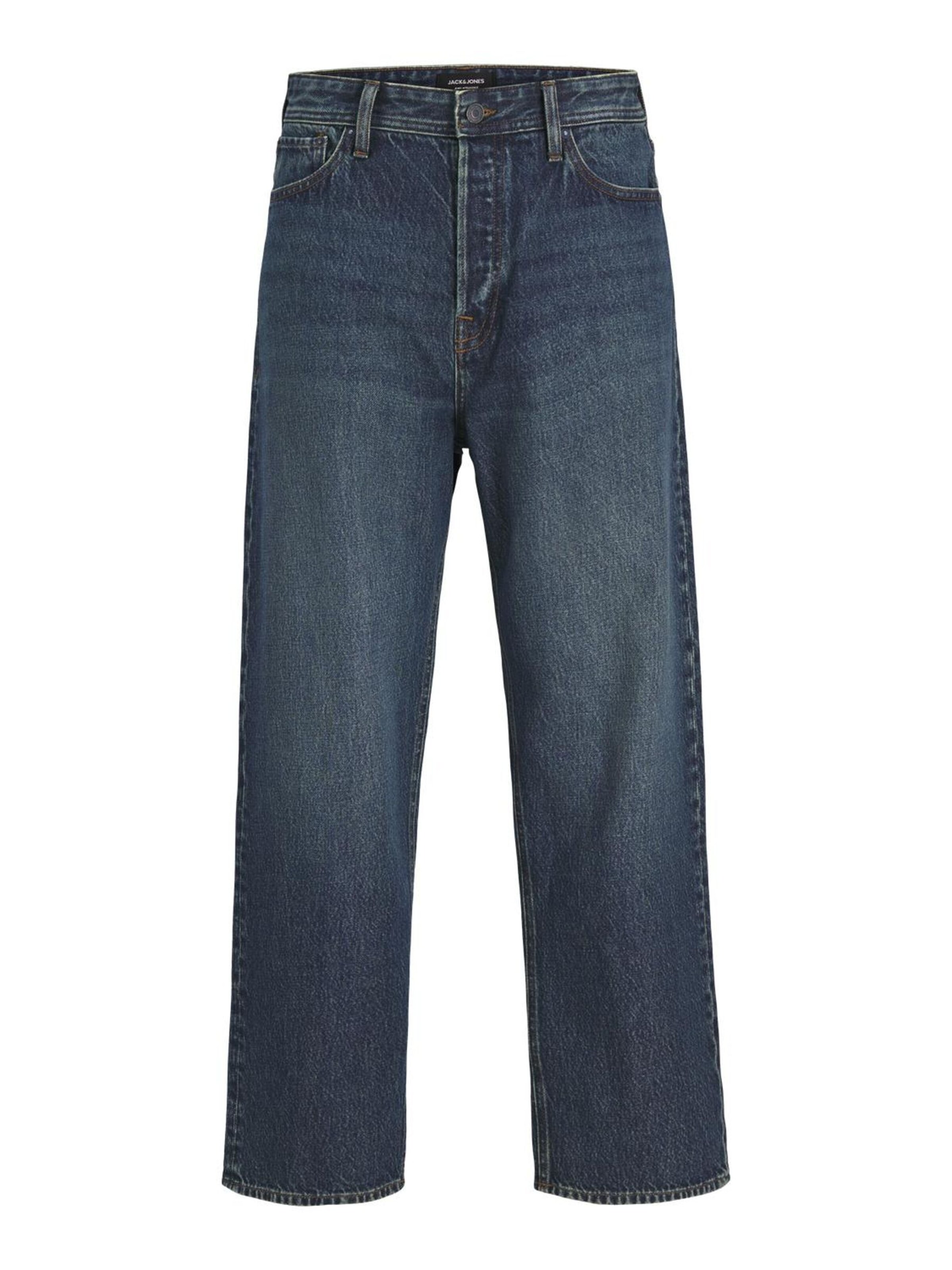 JACK & JONES Loosefit Jeans 'Jjalex' in Blauw: voorkant