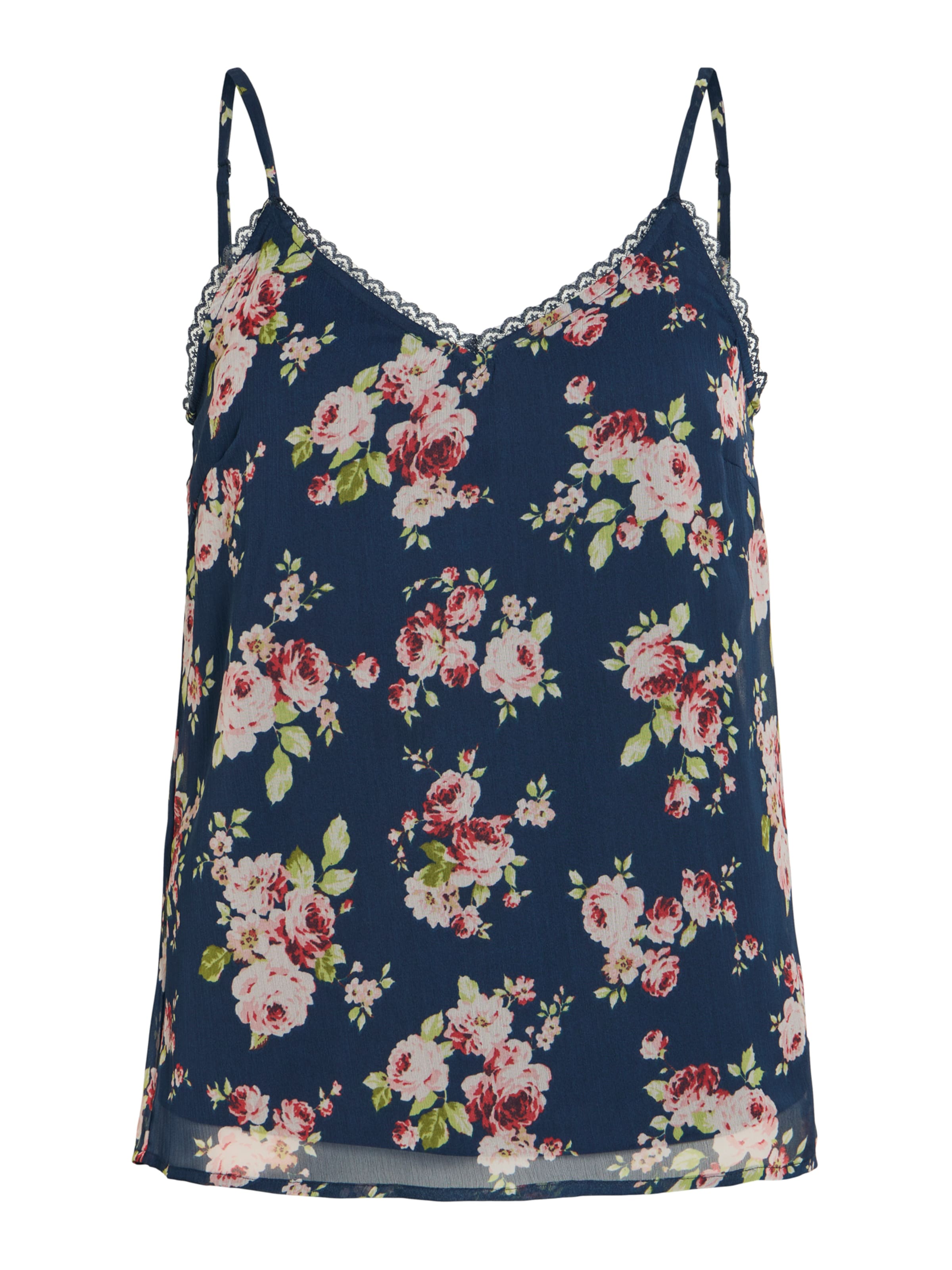 VILA Top 'VIEMMA' – modrá: přední strana