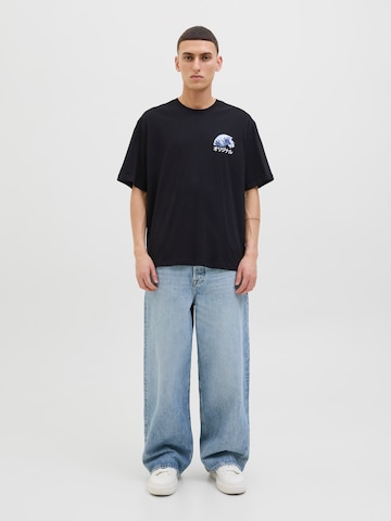 JACK & JONES Shirt 'JORFuji' in Black