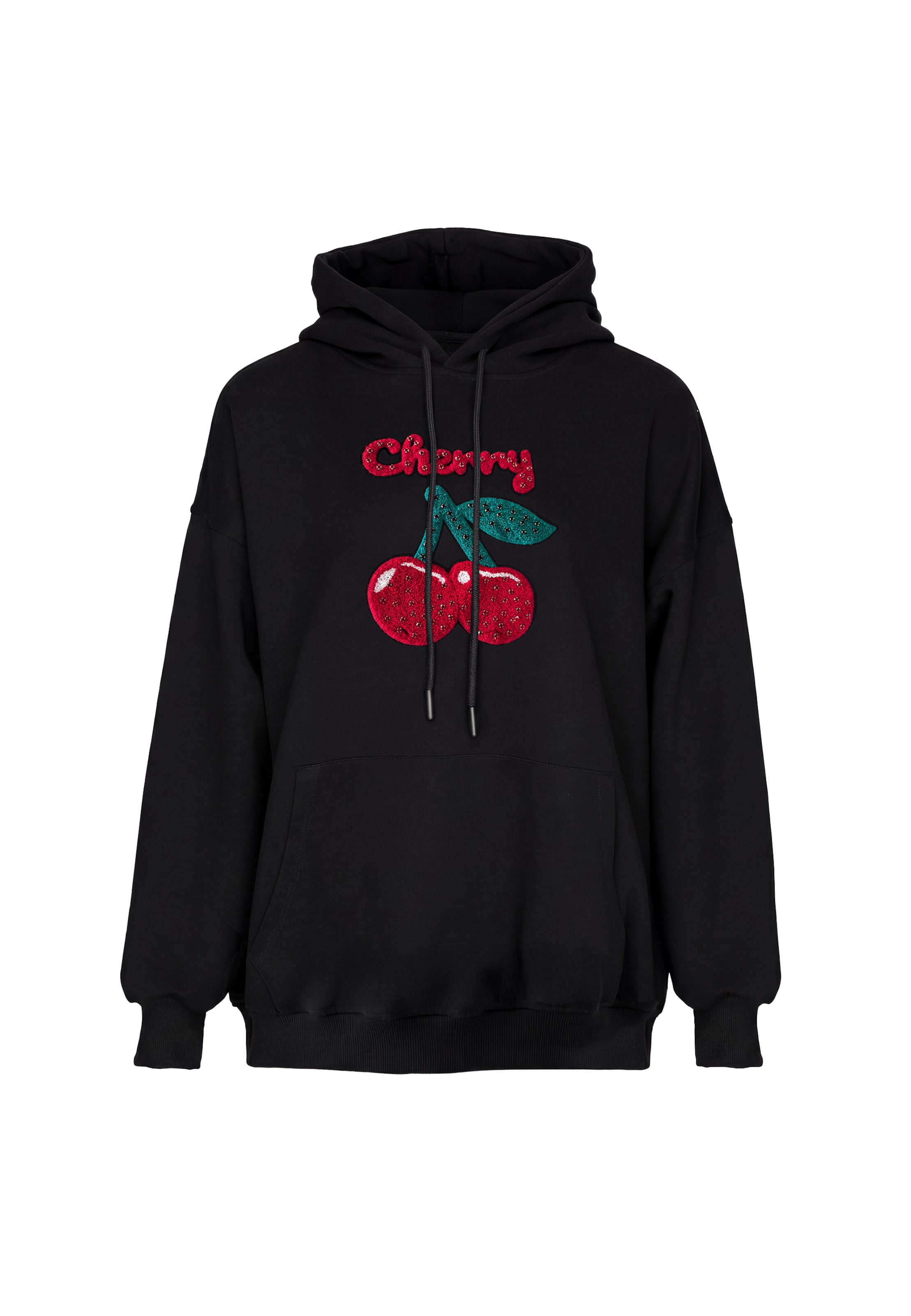 Sweat-shirt MYMO en noir : devant