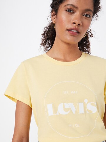 LEVI'S ® Μπλουζάκι 'The Perfect Tee' σε κίτρινο