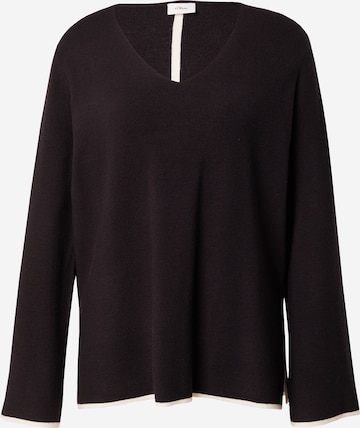 Pull-over s.Oliver BLACK LABEL en noir : devant