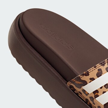 Mule 'Adilette' ADIDAS PERFORMANCE en marron