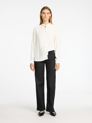Chemisier SELECTED FEMME en blanc