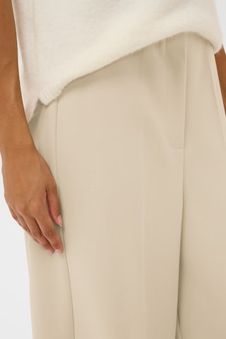 Loosefit Pantalon à plis 'SLCorinne' SOAKED IN LUXURY en beige