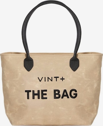 VINT+ Handbag 'Fine Bag Big' in Beige: front