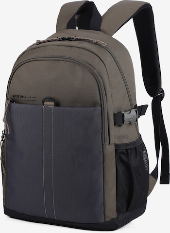 Aoking Backpack in Green: front