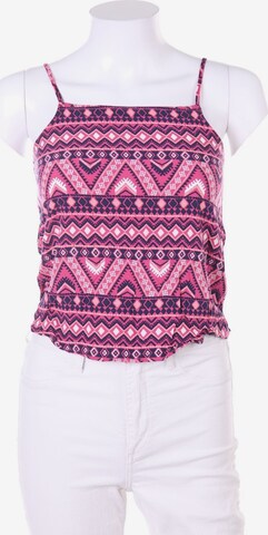 H&M Top & Shirt in XXS in Pink: front