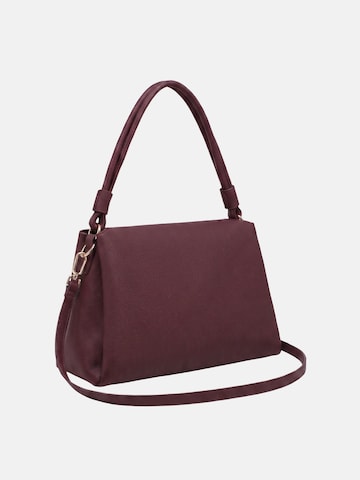 Borsa a mano 'Borsa a mano Kassandra Luxette poliestere chiusura zip' di Kassandra in rosso