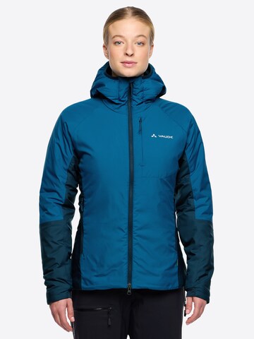 VAUDE Outdoorjas 'Monviso' in Blauw: voorkant