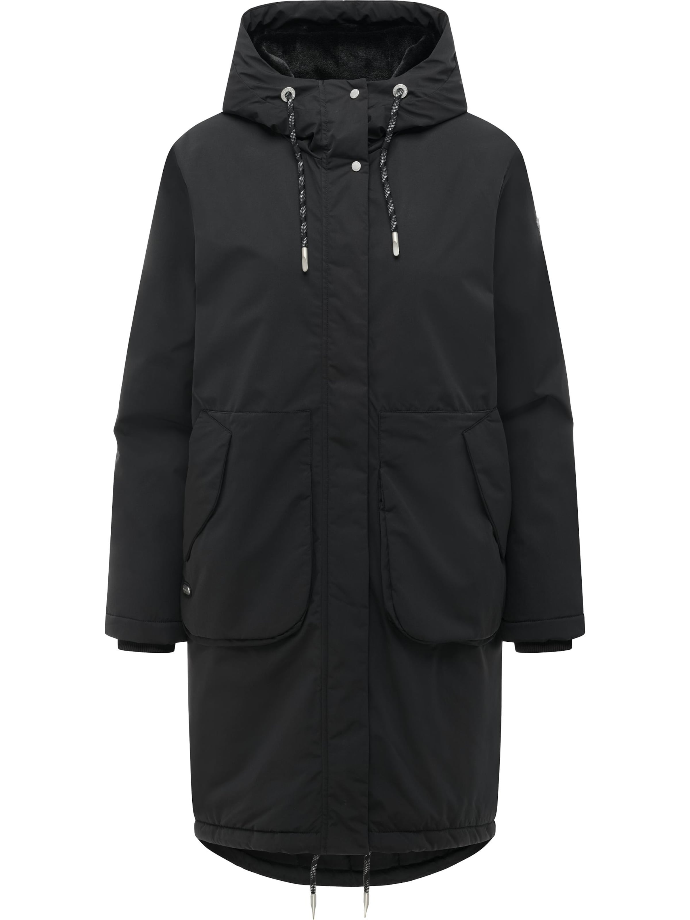 Cappotto invernale 'Frostlin Y' di Ragwear in nero: frontale