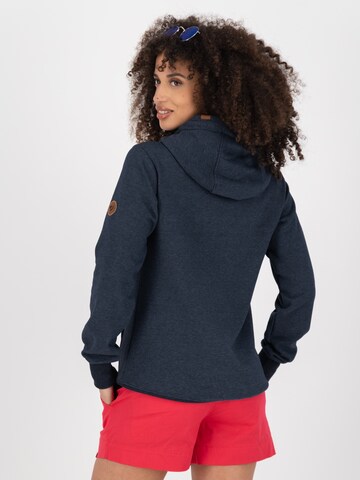 Alife and Kickin Sweatshirt 'SarahAK' i blå