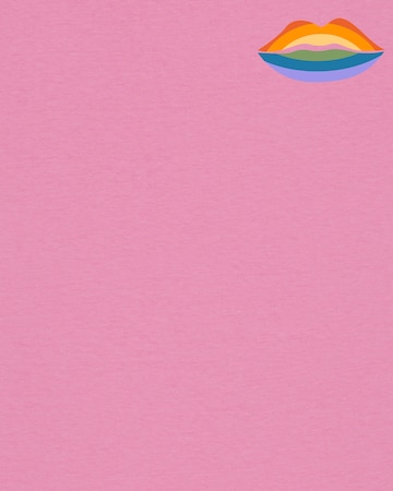 Watapparel Shirt ' Kuss Kuss ' in Pink
