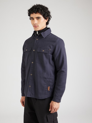 INDICODE JEANS Regular Fit Hemd 'Kace' in Blau: Vorderseite