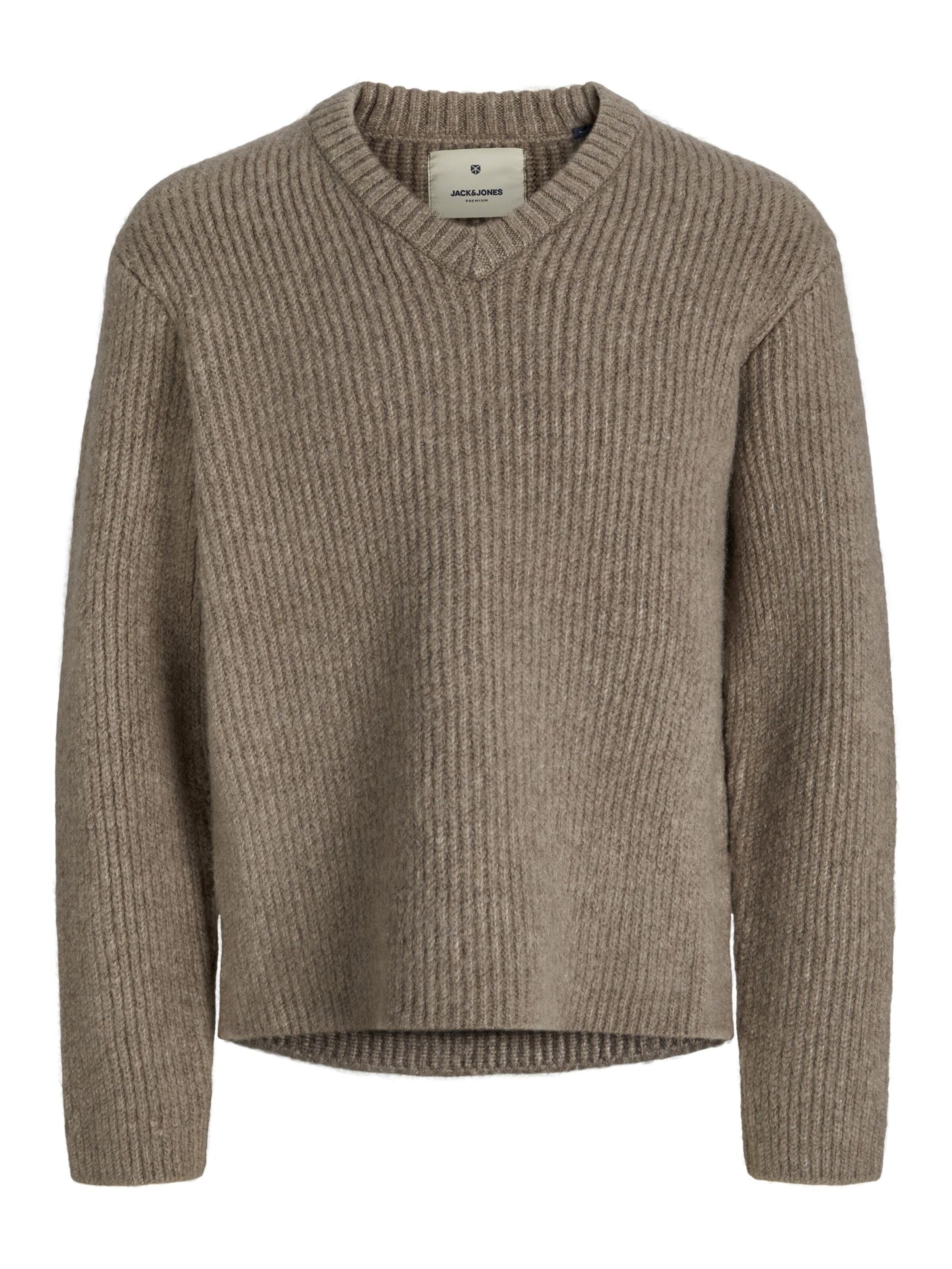 JACK & JONES Sweater in Brown, Item view