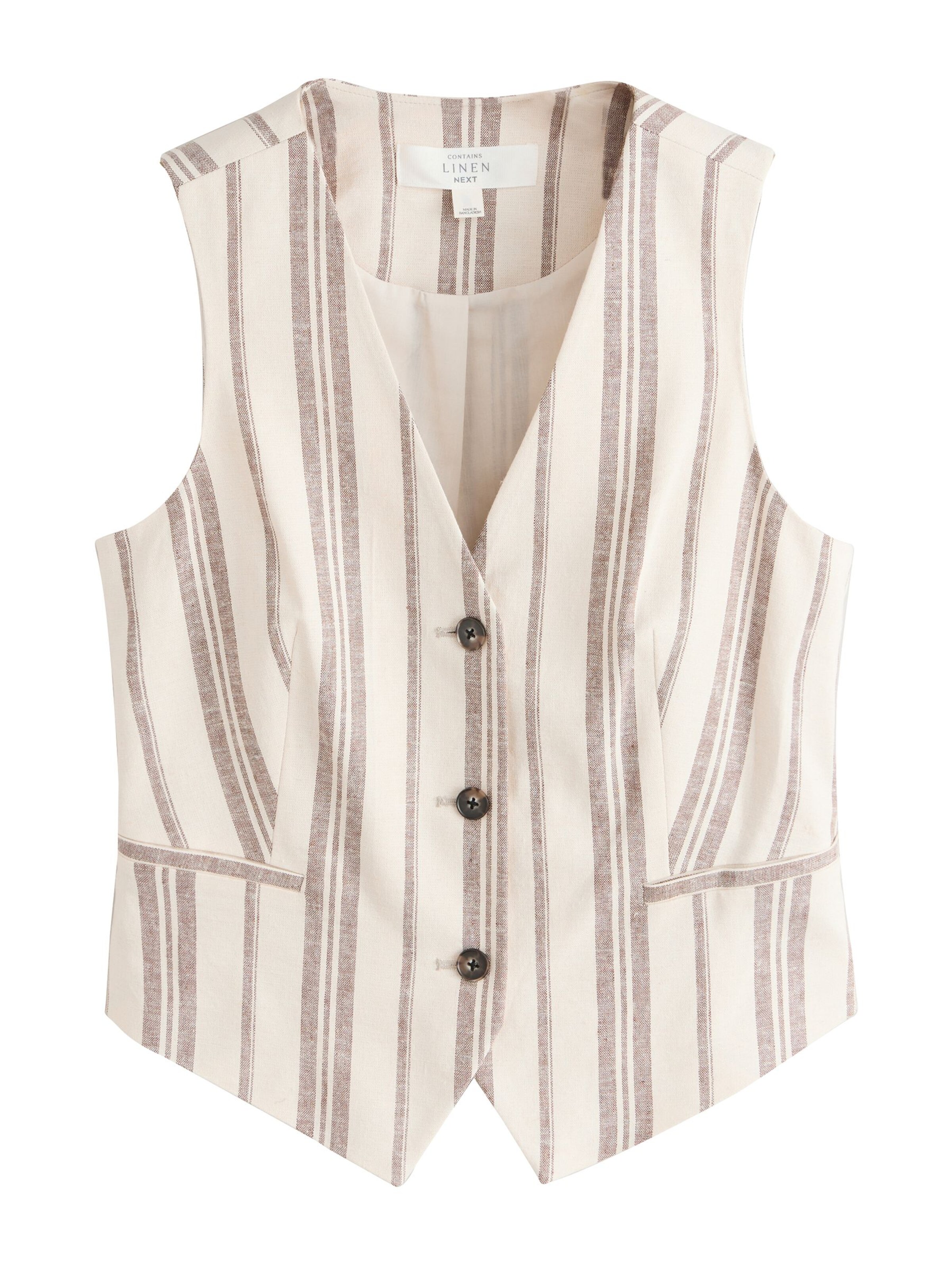 Gilet da completo Next di colore crema / beige scuro, Visualizzazione prodotti