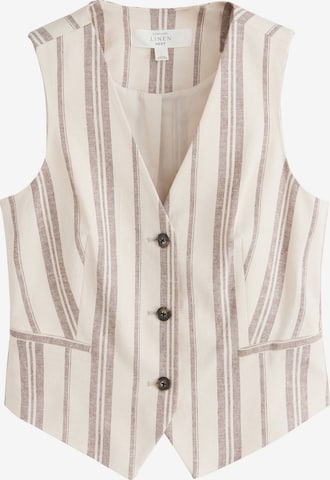 Gilet da completo di Next in beige: frontale