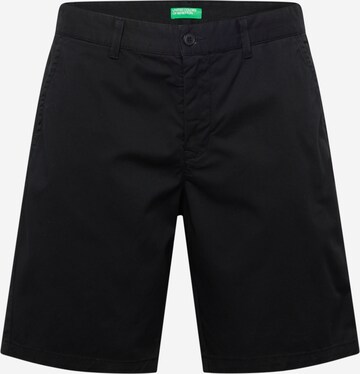 UNITED COLORS OF BENETTON Shorts in Schwarz: predná strana