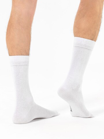 MOROTAI Spordisokid ' Brand Logo Crew Socks ', värv valge