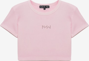 No Matter What T-Shirt in Pink: Vorderseite