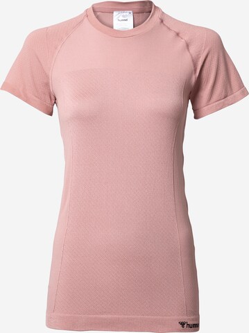 Hummel Performance Shirt in Pink: front