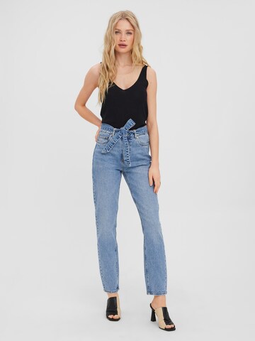 VERO MODA Gebreide top in Zwart