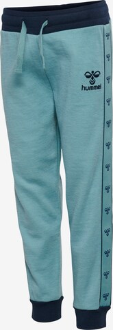Effilé Pantalon de sport 'Wulba' Hummel en bleu