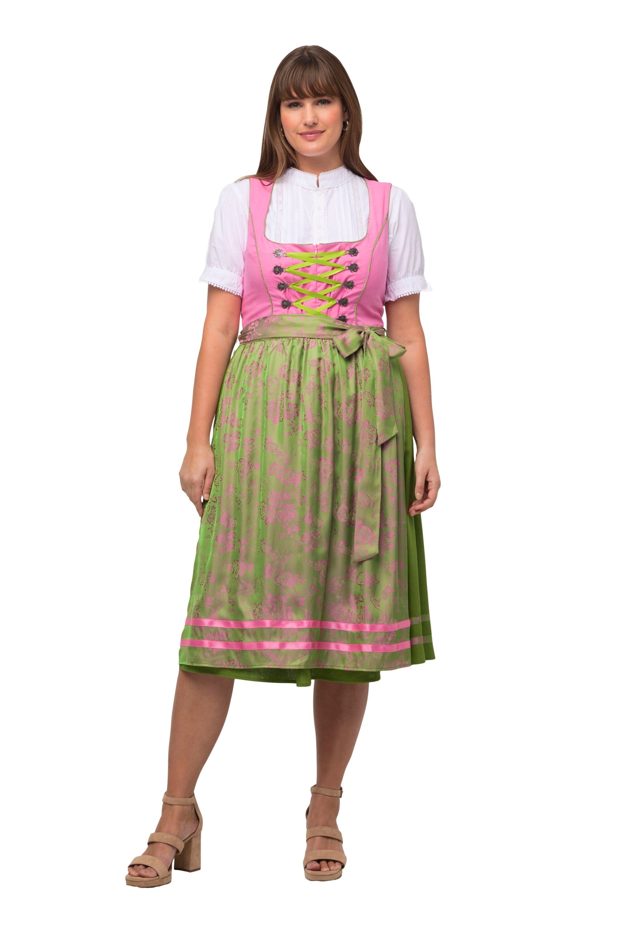 Ulla Popken Kleid in Mischfarben: Vorderseite