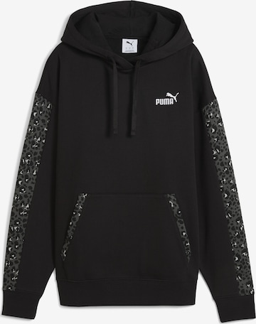 PUMA Sweatshirt in Schwarz: Vorderseite