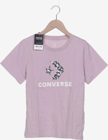CONVERSE Top & Shirt in M in Purple: front