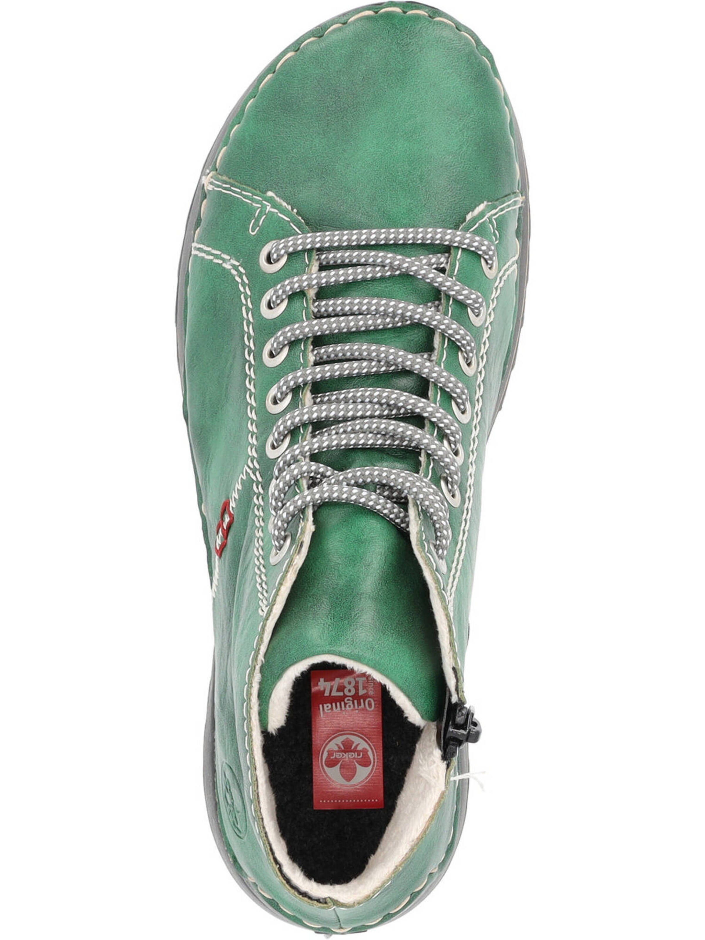 Rieker Fűzős rövid szárú csizmák - zöld