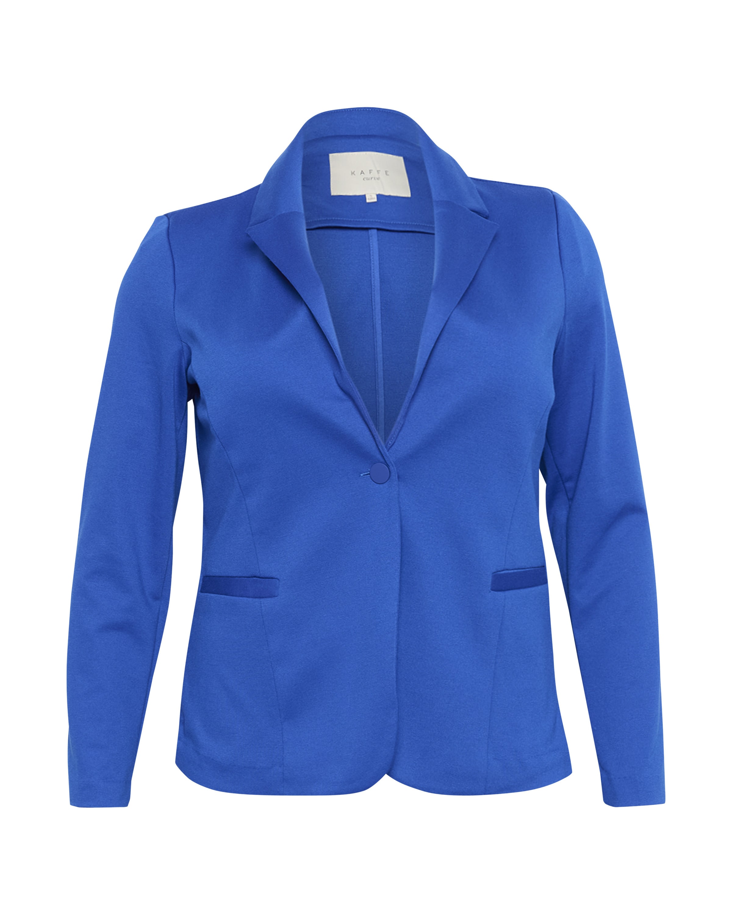 KAFFE CURVE Blazer 'Jenna' in Blau: Vorderseite