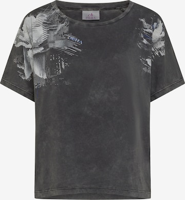 Maglietta di DEHA in nero: frontale