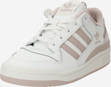 ADIDAS ORIGINALS Sneaker low 'FORUM' i hvid: forside