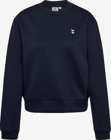 Hummel Sweatshirt in Blauw: voorkant