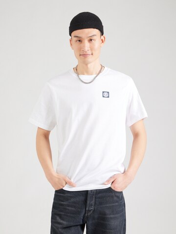ELEMENT - Camiseta 'JOINT TEXTURE' en blanco: frente
