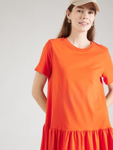 UNITED COLORS OF BENETTON - Vestido em laranja