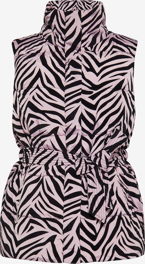 faina Weste in mauve / schwarz, Produktansicht