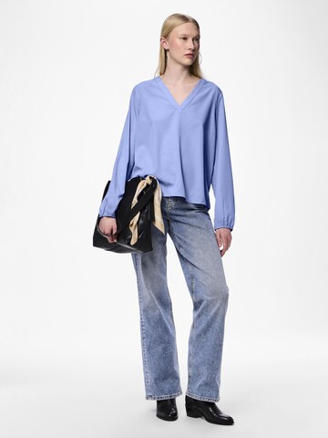 PIECES Blouse 'PCSienna' in Blauw