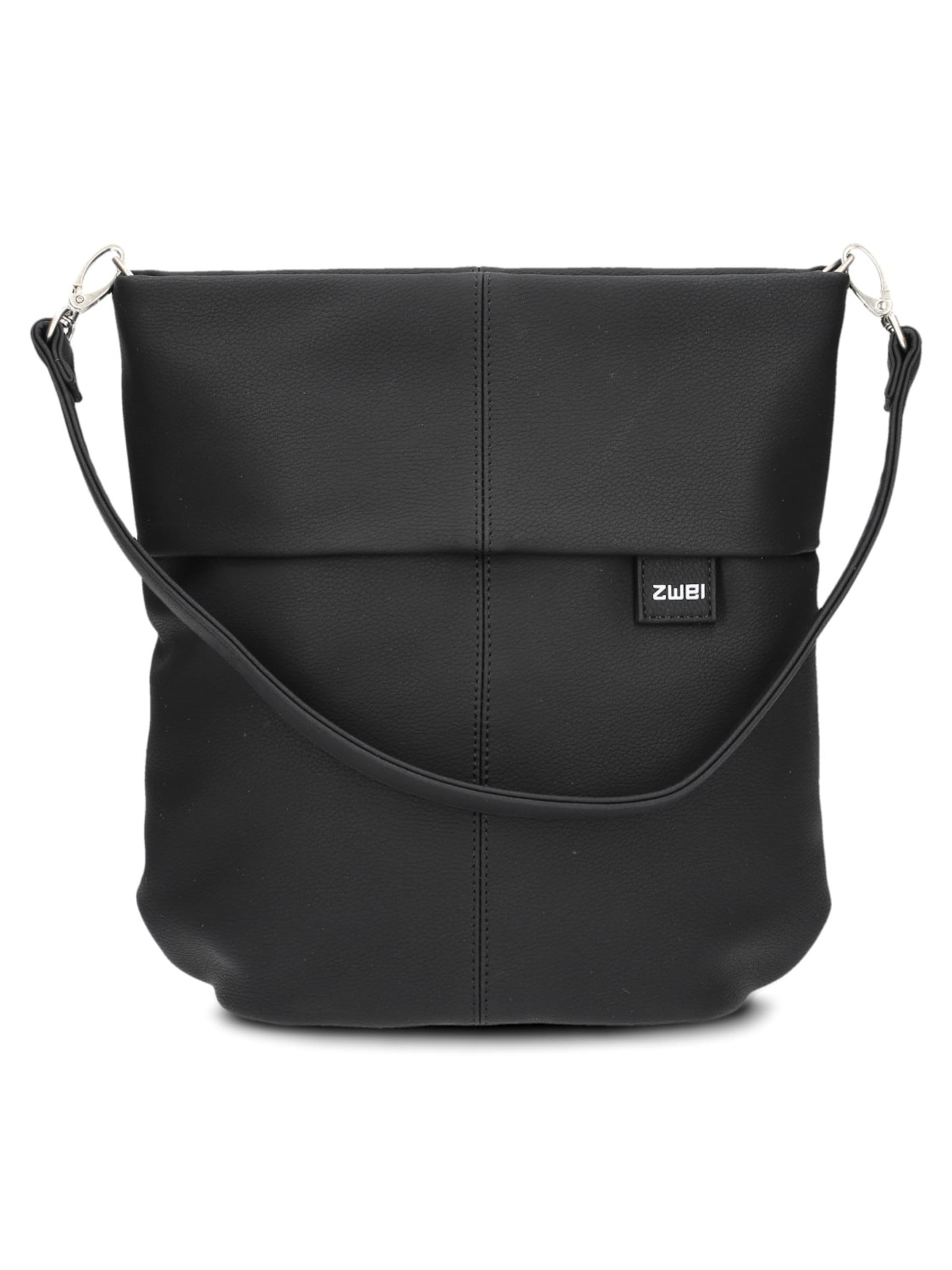 ZWEI Handbag 'MADEMOISELLE.M M90' in Black: front