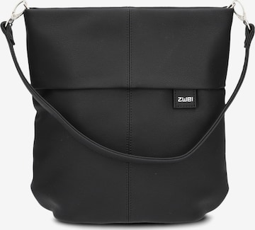 ZWEI Handbag 'MADEMOISELLE.M M90' in Black: front