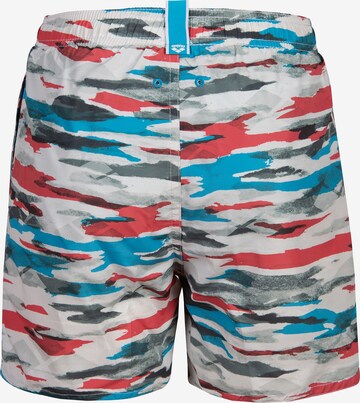 ARENA - Bermudas 'WATER PRINTS AO' en blanco