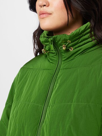 SAMOON Zimná bunda - Zelená